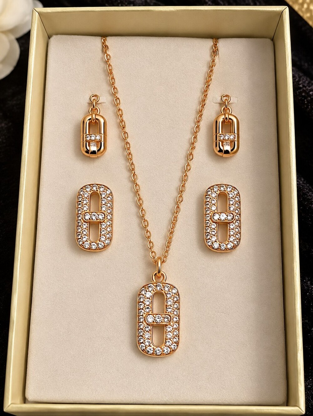 22kgp Dubai Jewelry Set